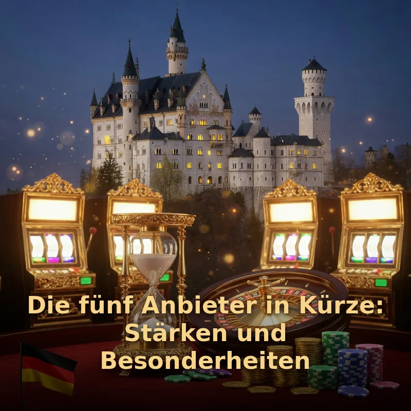Die fünf Anbieter in Kürze: Stärken und Besonderheiten