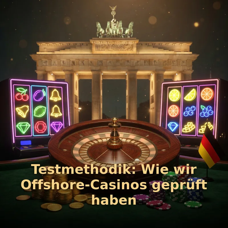 Testmethodik: Wie wir Offshore-Casinos geprüft haben
